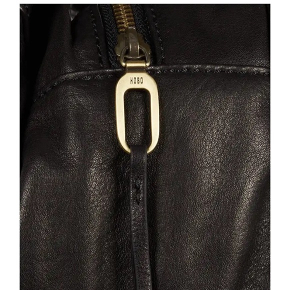 HOBO Handbag Darling 100% Leather Black Shoulder Crossbody Bag AUTHENTIC NWT - Picture 6 of 9